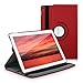 kwmobile Case 360° for Asus ZenPad 10 Case with stand - protective tablet cover with standing function in red