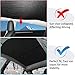 SUMK Tesla Model Y Sunroof Sunshade Glass Roof Sunshade Foldable Compatible with Tesla Model Y 2023 2022 2021 2020 Upgrade (2 Piece Black)
