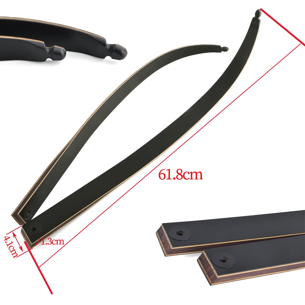60 Pollici Tiro con L'Arco Takedown Arco Ricurvo e Frecce Set Adulti Arco da Caccia Riser in Legno Fatto a Mano 20-60lbs Archi Ricurvi