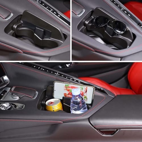 Soporte para teléfono y gafas para consola central Corvette C8 miniatura 5