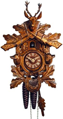 Cuckoo Clock Hunting Clock, Dog