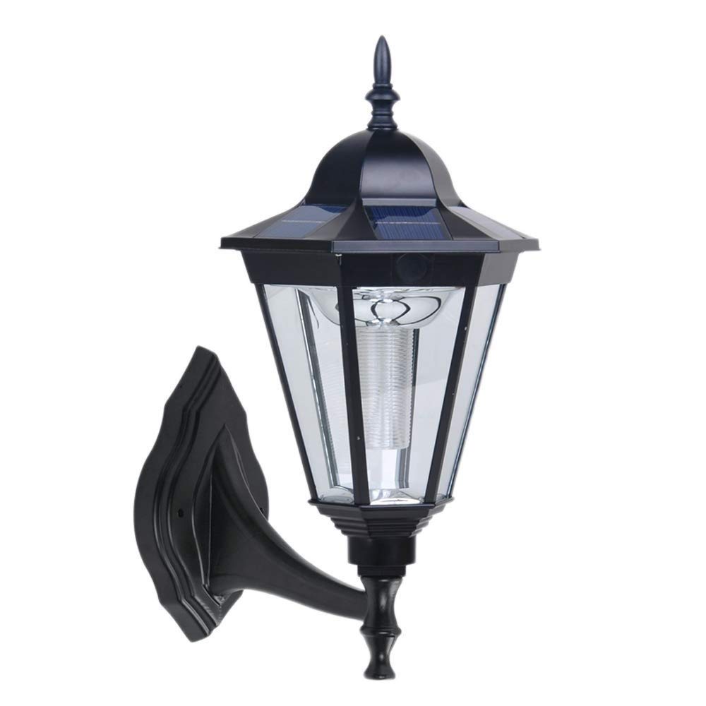 Applique murale solaire LED extérieure alu IP54 luminaire balcon terrasse