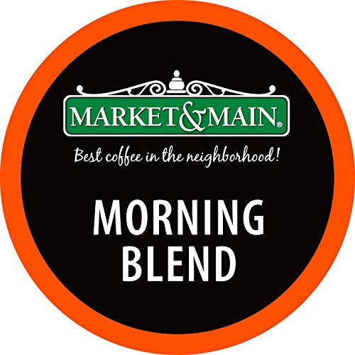 Market & Main One Cup, Morning Blend, Compatible with Keurig K-cup Brewers, 80 Count