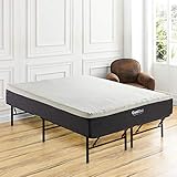 Classic Brands Cool Gel Memory Foam 12-Inch Mattress with Hercules 14-Inch Heavy-Duty Metal Platform...