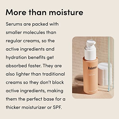 Hims Vitamin C Serum For Men - Brighten Skin Tone, Balance Complexion - Vitamin C, Highly Concentrated, Lightweight, Citrus Scent - Vegan, Cruelty-Free, No Parabens - (1Oz) #TOP6