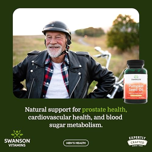 Image of Swanson Premium Pumpkin Seed Oil 1000 mg, 100 Sgels