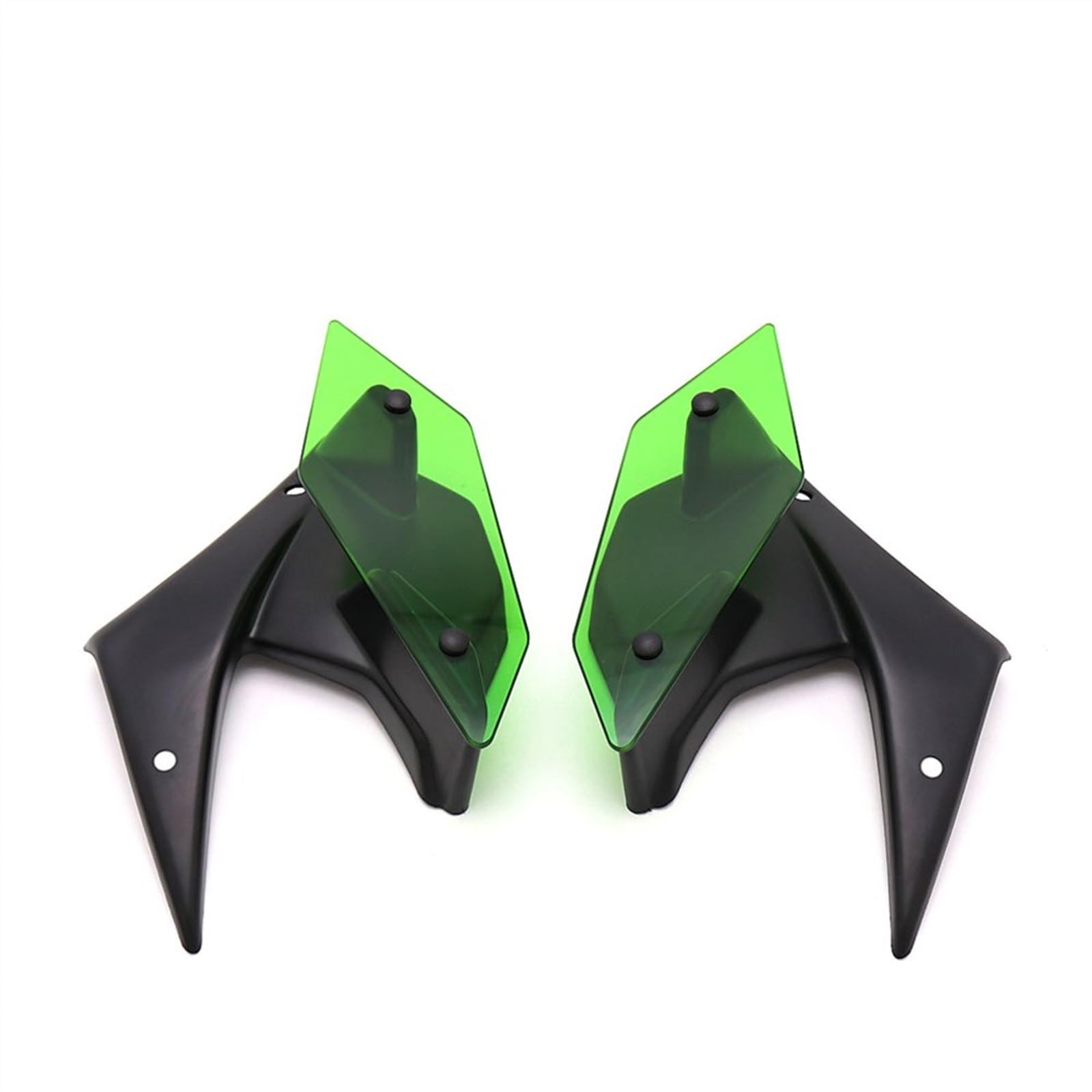 YESKIT Parti del Motociclo Side Downforce Naked Spoiler Ala Fissa Winglet Carenatura Deflettori Alari per Kawasaki Z900 2017-2019 Pezzi di Ricambio (Color : 2)
