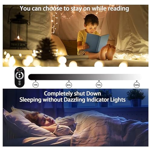 Dimmer Switch,DC 12V‑24V 18A 0%‑100% Stepless Dimming PWM LED Light Strip Dimmer with RF Remote Control Adjust Brightness LED Strip Lights Switch - Image 4