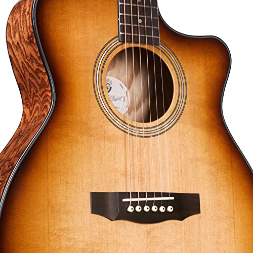 Guild OM260CE Deluxe Burl EB – Guitare électro-acoustique – Édition limitée - Les Beatles, Paul McCartney, John Lennon, RIngo Starr, George Harrison Guild OM260CE Deluxe Burl EB - Guitare électro-acoustique - Édition limitée – Image 5