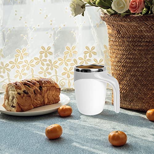 Caneca de café com agitação magnética automática, copo giratório de mistura de viagem para escritóri