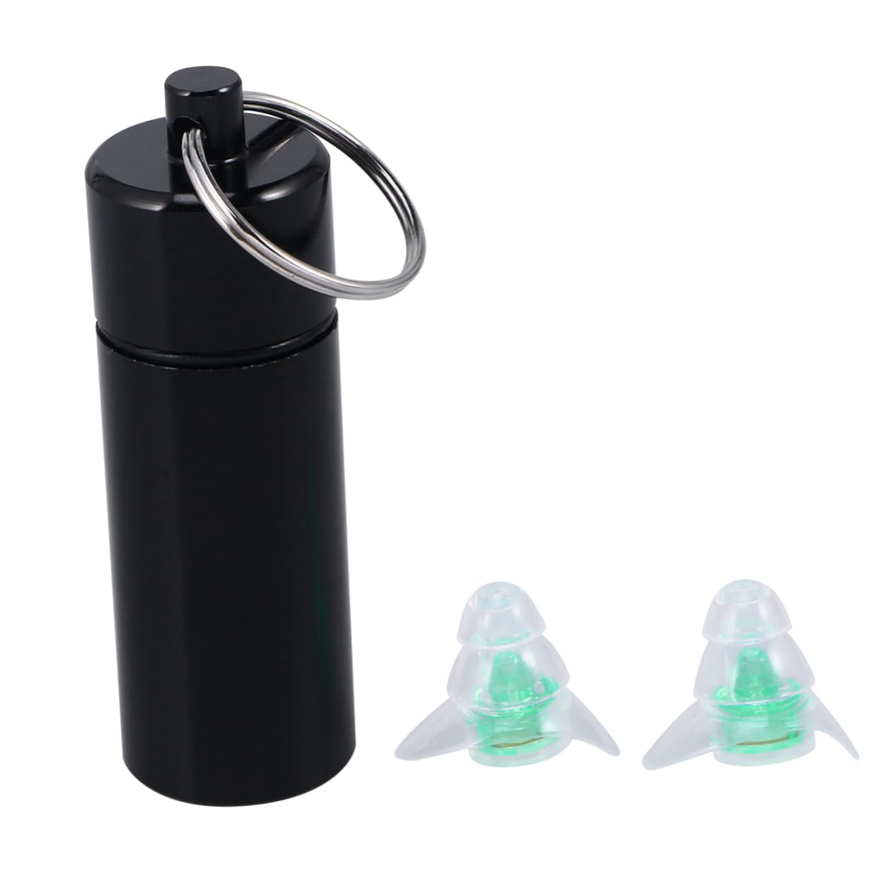 Healeved 3pièces Bouchons Oreilles De Auditive Pour Voyage De Bruit Confort Optimal Pour Dormir Et Étudier Avec Flacon Vert