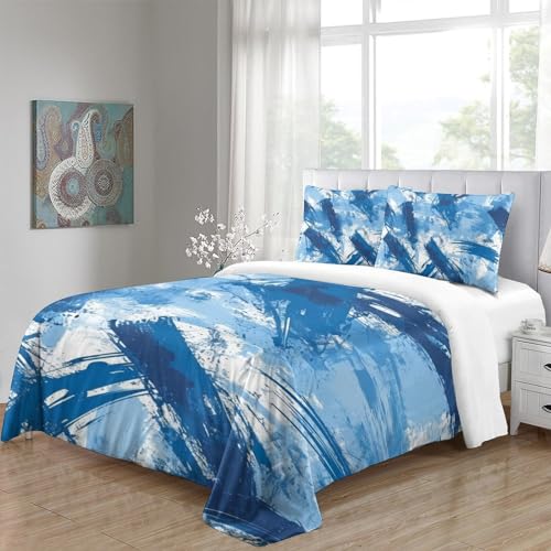 Housse de couette ado graffiti abstrait pour lit simple 140x200 - 5