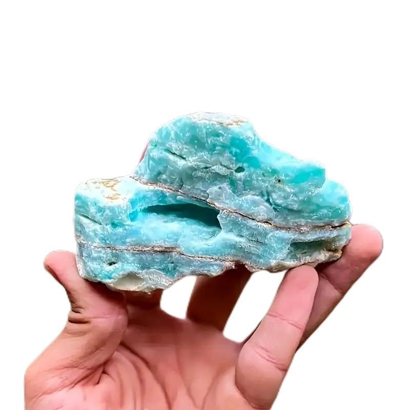 Hémimorphite brute de 200g pour collection de minéraux naturels