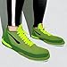Ko_be Mamba 8 24 Bryant Green Christmas Slippers, Retro Basketball Protro Shoes 2020, Knitted The Grinchs Sneakers, Handmade Custom Home Shoes Slippers (US Size - 8 (Men))