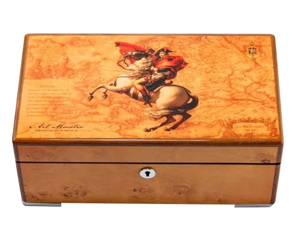 Pudełko na Zegarki Organizer na Zegarek 4 Siatki Z Litego Drewna Pudełko Na Zegarek Profesjonalny Uchwyt Organizator Na Zegarki Zegarki Biżuteryjne Etui Na Zegarek; Pudełko na Zegarek (Color : D, Si