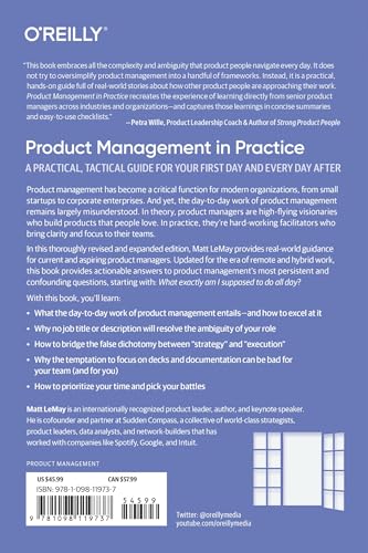 Product Management in Practice: A Practical, Tactical Guide for Your First Day and Every Day After image 4