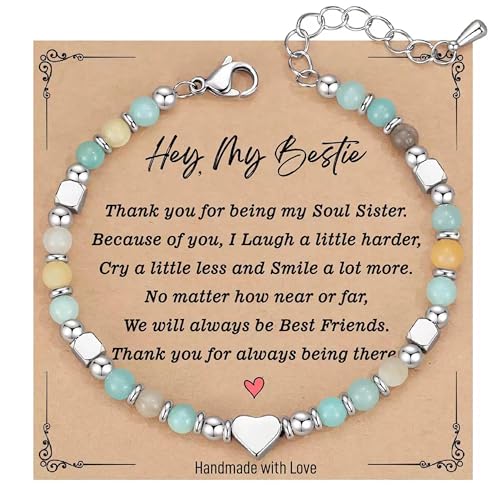 Image of Tiny Bead Bracelets for Women, Unique Birthday Gifts for Women Teens