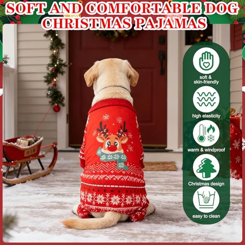 Pijama Navideño para Perros EXPAWLORER XL miniatura 4