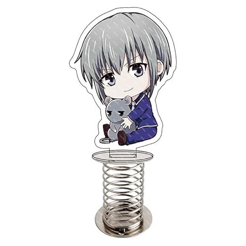 [REENEW]フルーツバスケット_アニメ_FRUITS_BASKET_スタンディングシェイカー_本田透_グラスモトクリップ_アクリルオーナメントかわいい_フィギュア_アクスタ_キャラクター__プレゼント_アニメ_萌えグッズ高い16cm_形10非公式