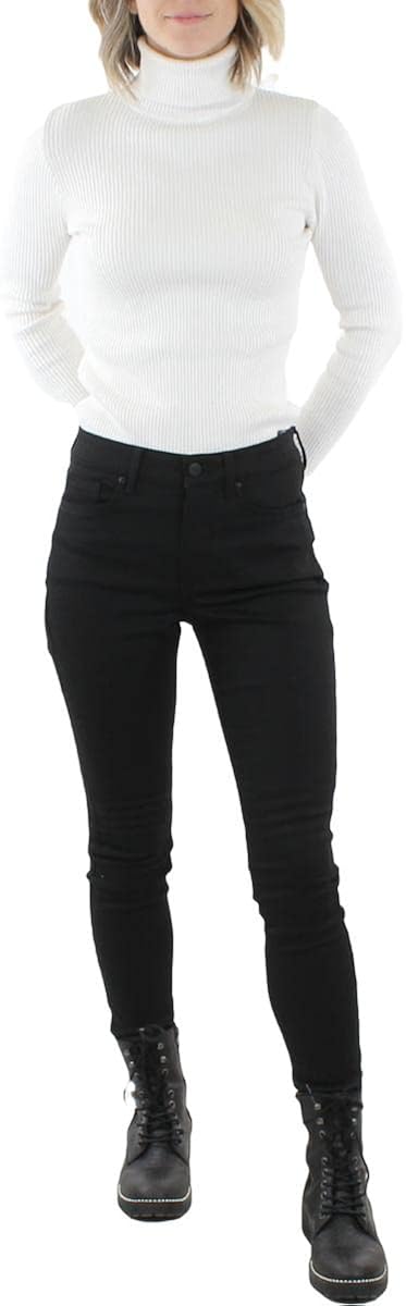 NYDJ High-Rise Ami Skinny Jeans in Black