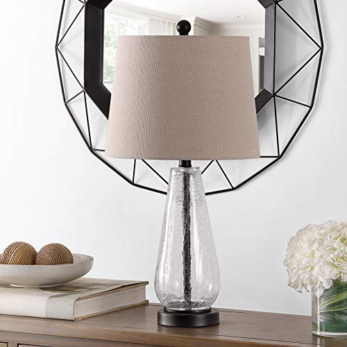 Lámpara de Mesa SAFAVIEH Naila Vidrio Transparente 66 cm miniatura 4
