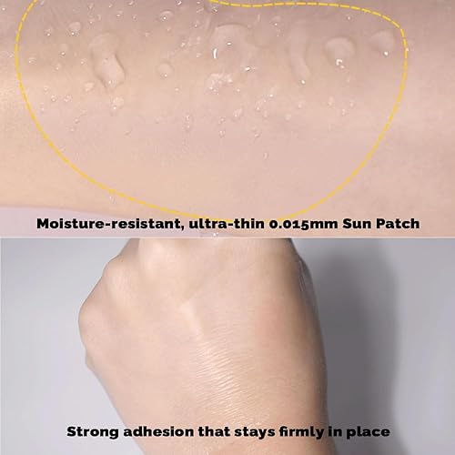 Miniatura 7 de PRETTYSKIN Parches ultrafinos transparentes de protección UV  0.001 in calcomanías impermeables para actividades al aire libre, golf, senderismo,