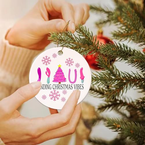 Funny Christmas Ornaments 2026, Adult Naughty Ornament for Exchange, Inappropriate Tacky Ugly Ornaments for Tree - Funny Gifts, Gag Gifts for Christmas, White Elephant Gift for Adults - image 4
