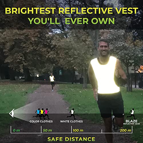 Blaze High-Visibility Mesh Reflective Safety Vest with Adjustable Straps - image 6