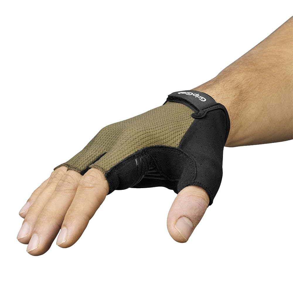 GripGrab EXPLR Guantes de Ciclismo de Dedo Corto para Verano, Guantes Acolchados para Bicicleta de Carretera, MTB, Gravel Bike