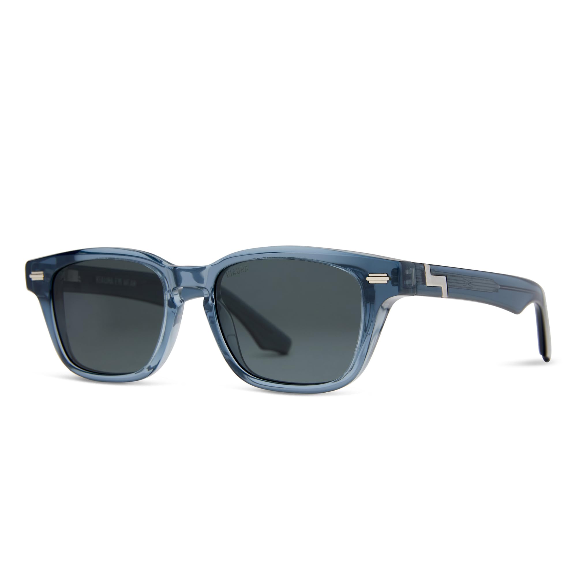 KIAURA Kaufmann Polarisierte Sonnenbrille UV400 Schutz Memory Acetat Rahmen XL und Originalgrößen