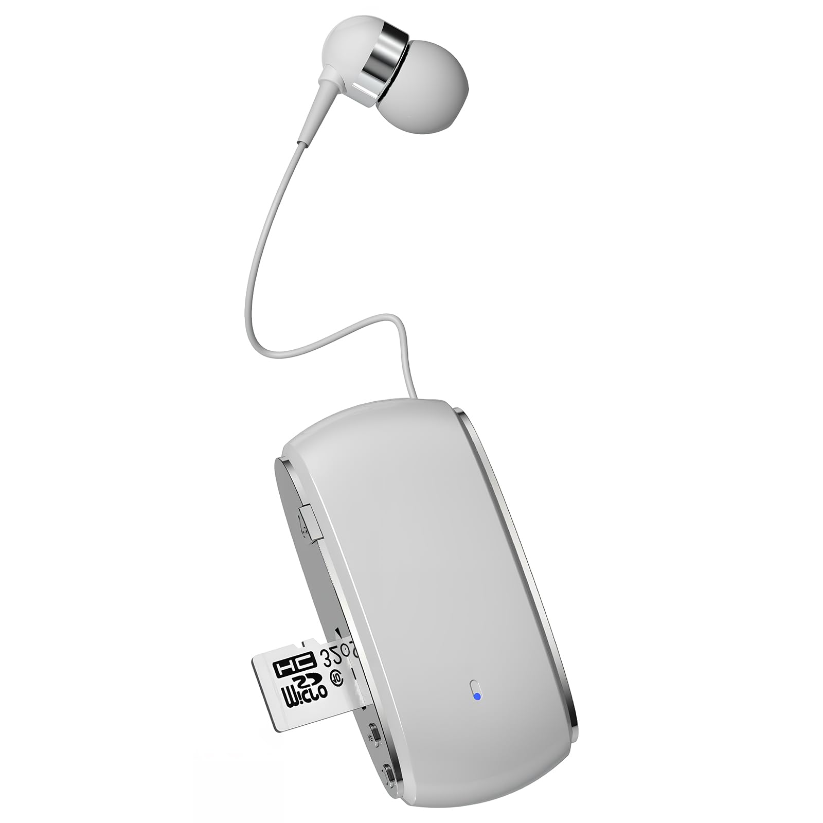 Casque Bluetooth anti-nœud avec ligne rétractable pour appel pro