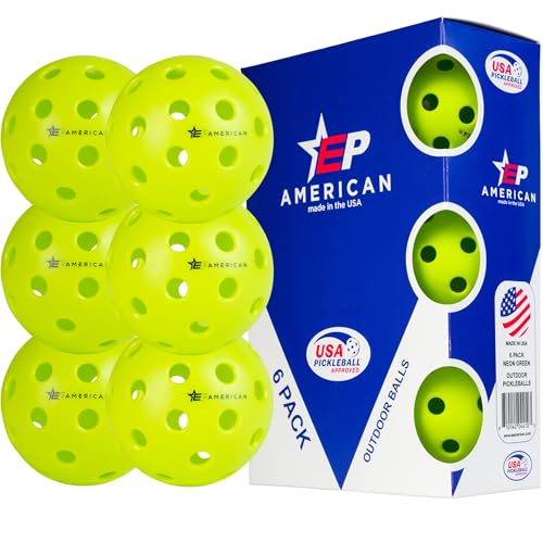 EPAMERICAN Outdoor Pickleball Balls