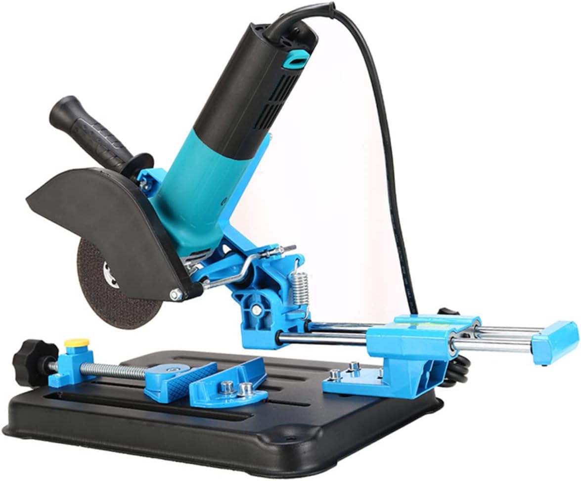 Lurrose Angle Grinding Machine Rack with Extended Handle Non Slip Holder for Safer Use Precision Angle Holder for DIY and Professional Applications Durable and Easy to Install
