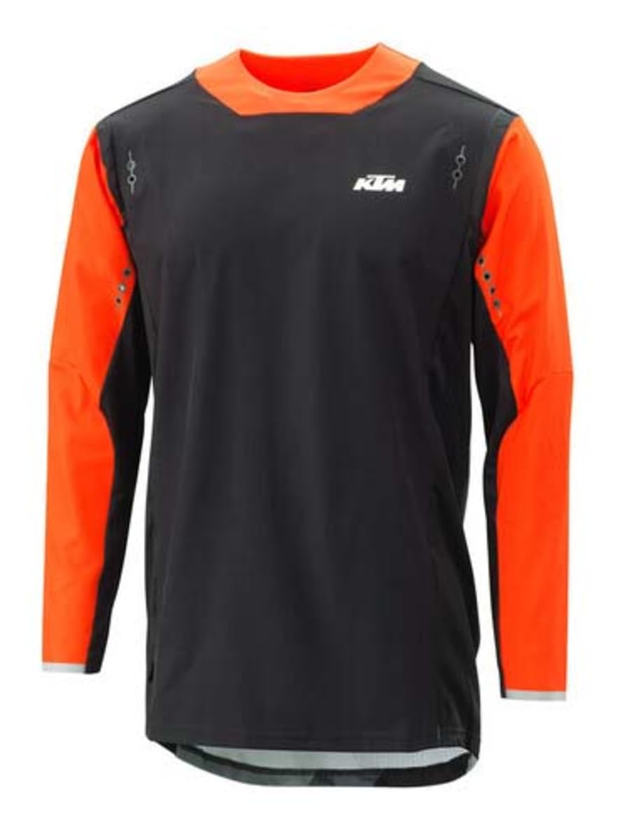 KTM Racetech Jersey, Black/Orange, Medium, 3PW240014203