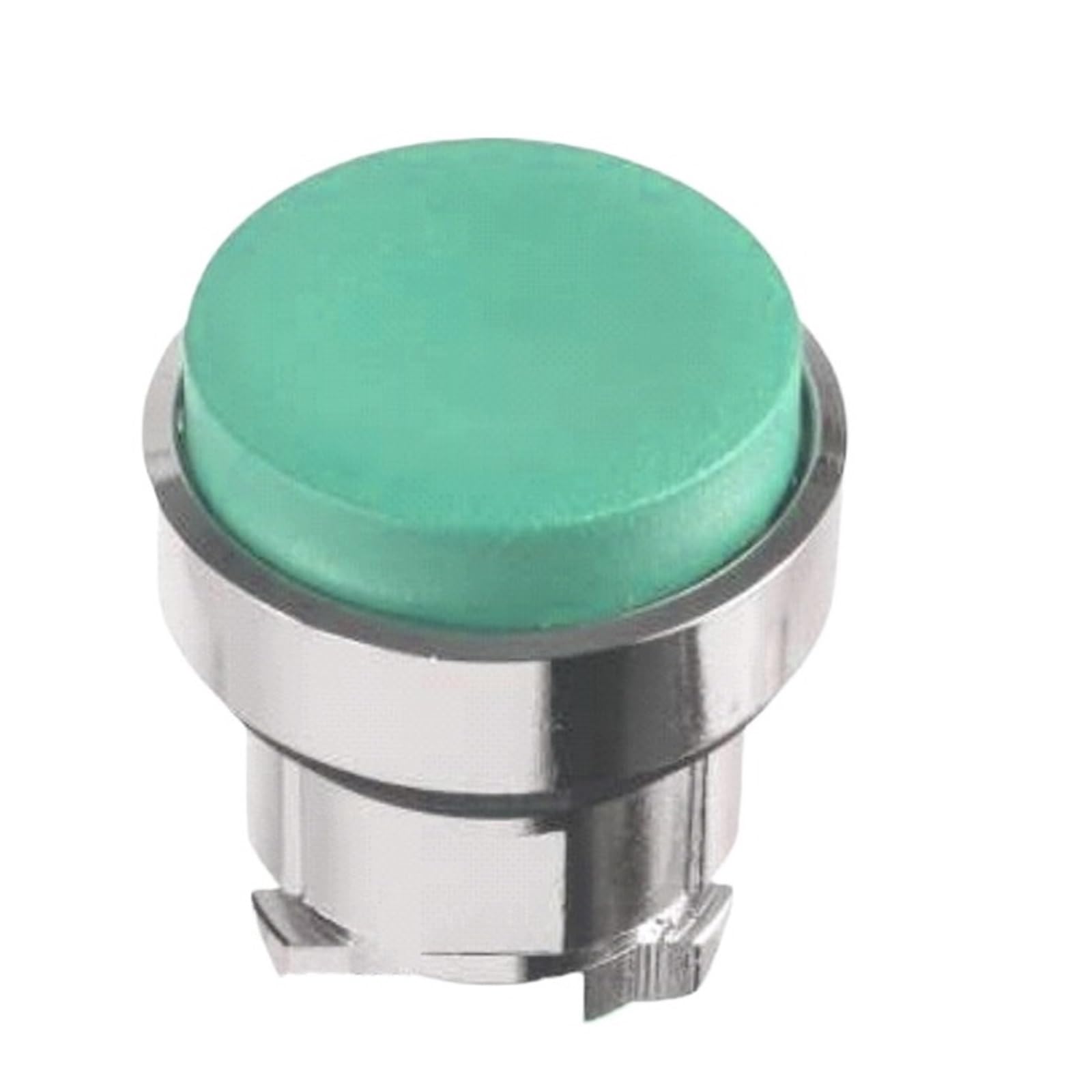 Interruptor de botón ZB4BL3 Verde Ø22 Cabeza saliente Retorno por Resorte Control Industrial