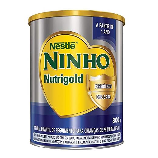Fórmula Infantil Ninho Nutrigold 800g - Probioticos DHA e ARA