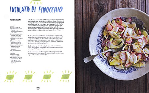 Italien Kochbuch: 90 Originalrezepte von Italiens unentdeckter Küste. Apulien und die traditionelle Mittelmeerküche laden ein. Rezepte, Bilder und Informationen zum italienisch Kochen für Kenner.