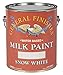 General Finishes Water Based Milk Paint Snow White Gallon
Mix used here was 50/50 Milk Snow and Antique White