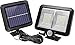 JP-LED® Luce Solare Da Esterno Led Con Sensore Di Movimento【Alta Luminosità-Impermeabile-98 Led-1200 Mah】〖Ricarica Solare Costo 0 〗Lampada Da Parete Con Cavo Ricarica 5 MT Per Esterni e Giardino