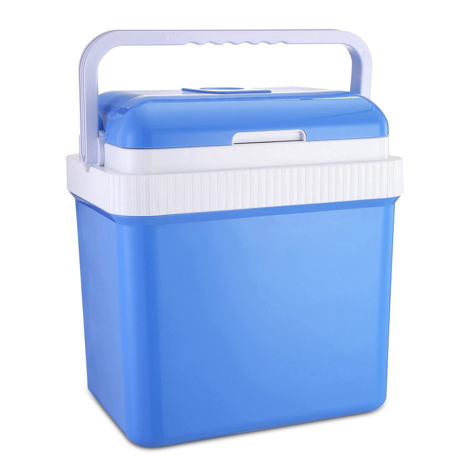 iMounTEK 24L Portable Car Cooler 12V Car Refrigerator Travel Cooling Warmer Fridge Box Home Use