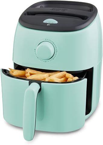 Dash Tasti-Crisp Air Fryer, 2.6 Quart, Aqua