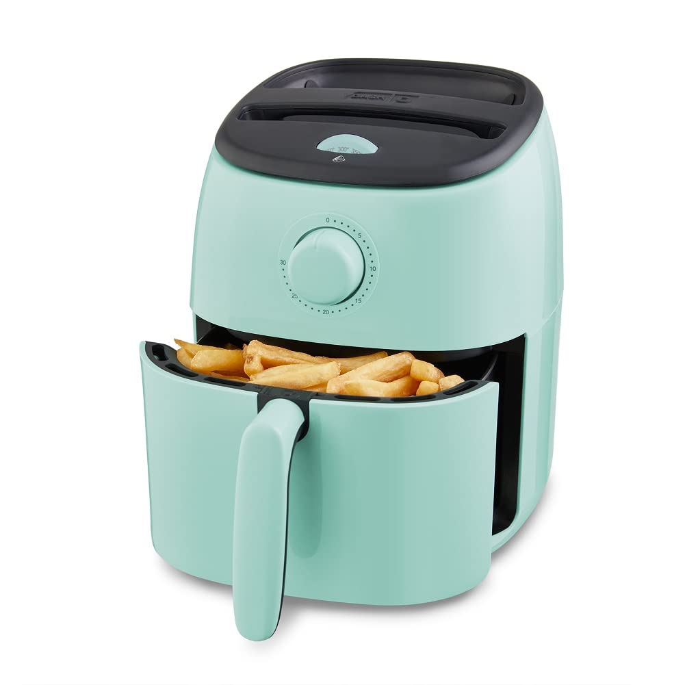 Dash Tasti-Crisp Air Fryer - AirCrisp Technology - Compact Design with Adjustable Temperature Control - Nonstick Fry Basket