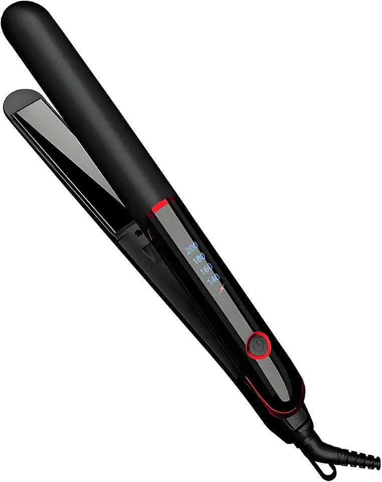 Prancha Alisadora Nova 2026, Chapinha de Viagem com Ajuste de Temperatura e Aquecimento Rápido para Cabelos Curtos e Todos os Tipos de Cabelo (127V)