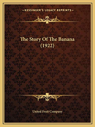 The Story Of The Banana (1922)