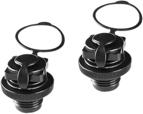 Válvula de aire inflable de repuesto para válvula de aire inflable de goma para balsa de bote inflable para piscina, barco, barcos de pesca, paquete