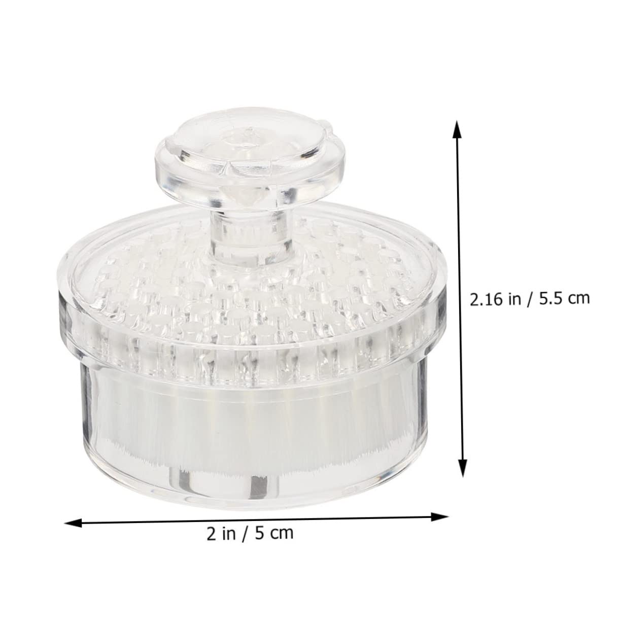 DECOMELODY Facial Exfoliation Tool Soft Facial Cleansing Brush Portable Manual Brush Bulk Pack Ideal Present