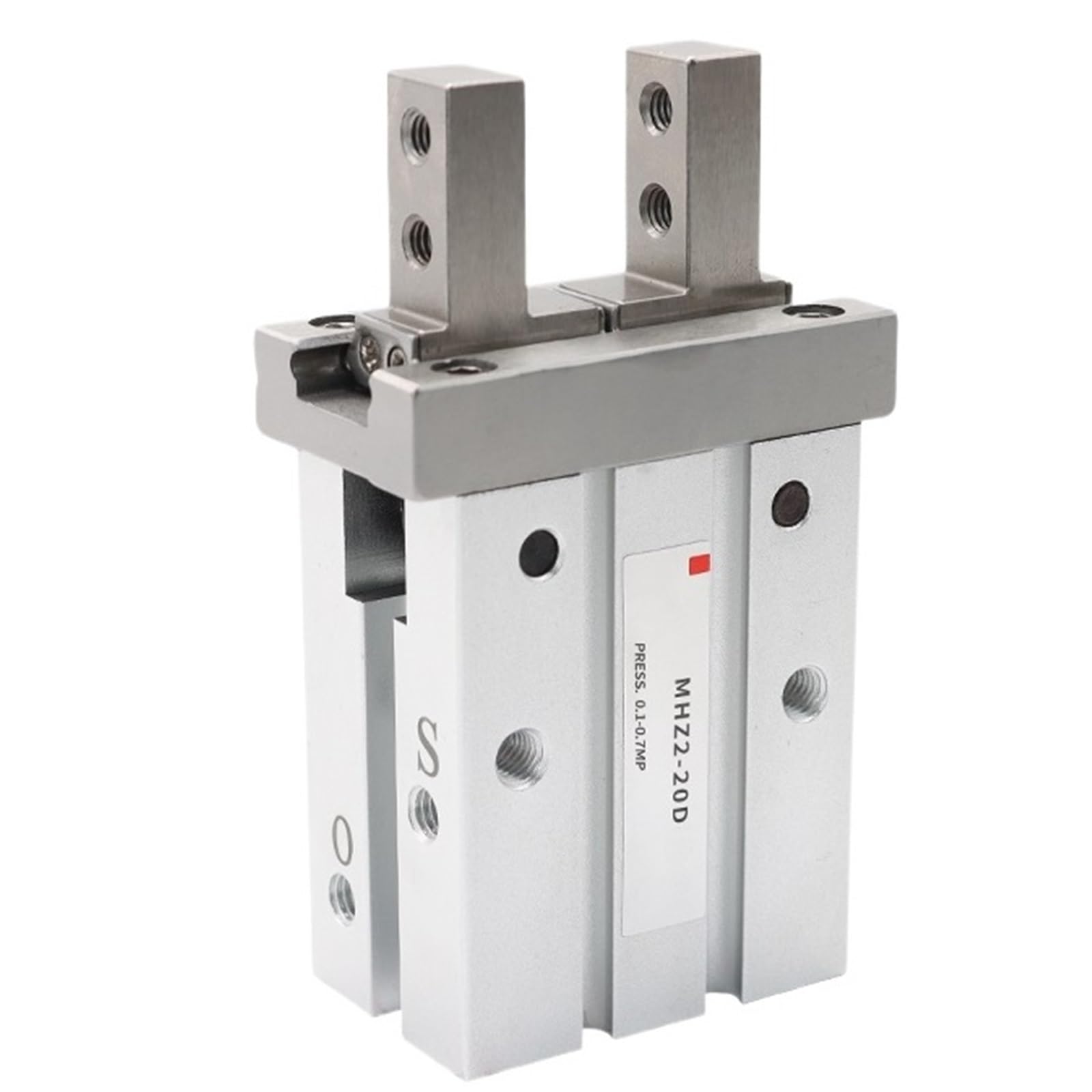 Pince pneumatique cylindre MHZ2 25D compacte pour l'assemblage de pièces