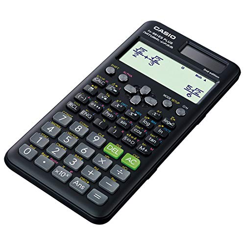 Image of Casio FX-991ES Plus-2nd Edition Scientific Calculator & Casio SX-100-W Portable Calculator with Foldable Design