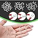 Ruibapa 285 pcs Hog Rings with Straight Hog Ring Pliers Kit 3/4