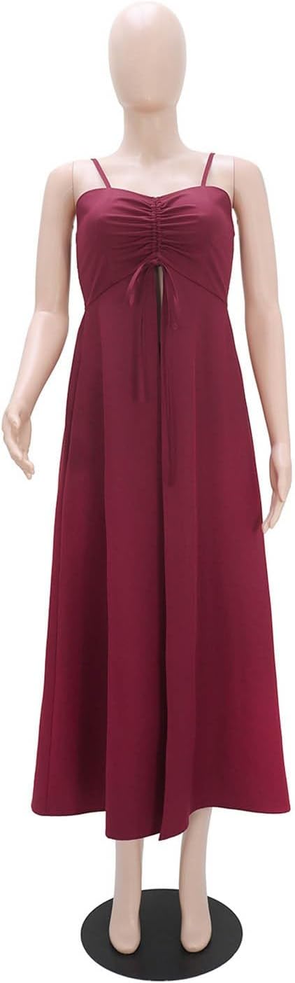 Womens Two Piece Sets Summer Sleeveless Cape Dress with Shorts Pure Color Casual Long Skirt Outfit